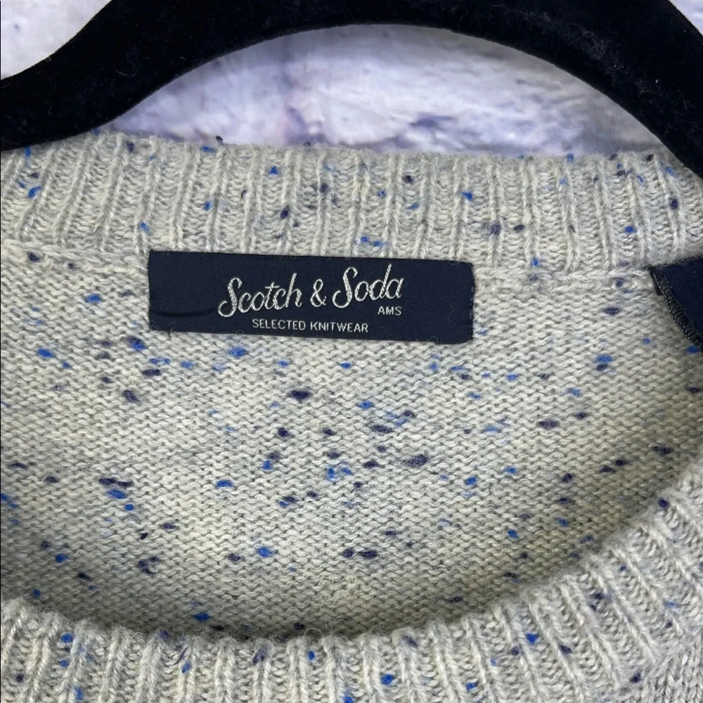 Scotch & Soda long sleeve Men's Gray Sweater size XL - Picture 4 of 12